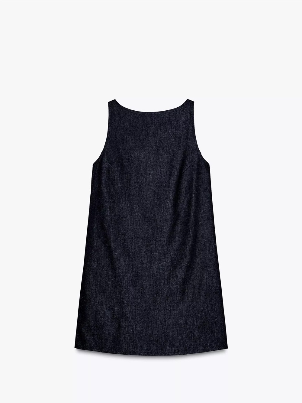 Zara Sleeveless Dark Navy Shift Dress